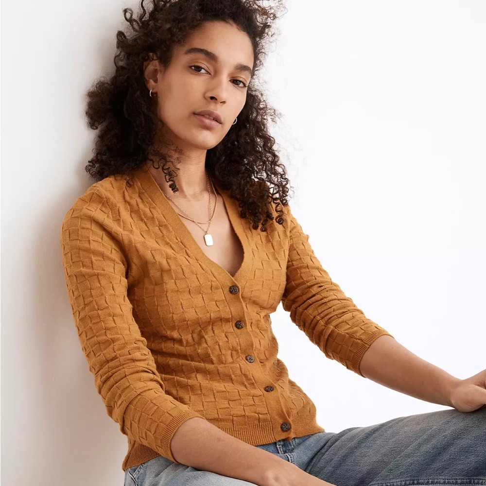 Madewell Malvern Slim Cardigan Sweater Size XXS